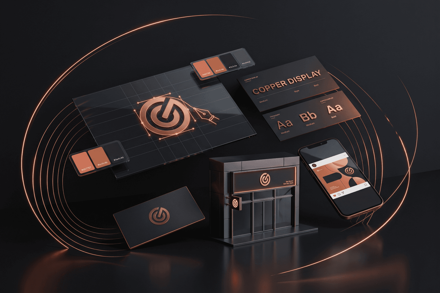 Graphic design in Fort Wayne — logo systems, brand guidelines, and digital-first custom graphics built for websites, social feeds, and AI search for Northeast Indiana businesses