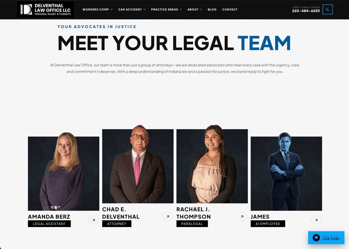 Delventhal Law Office — screenshot 3