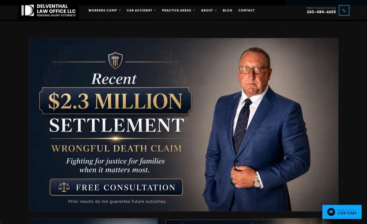 Delventhal Law Office — screenshot 4