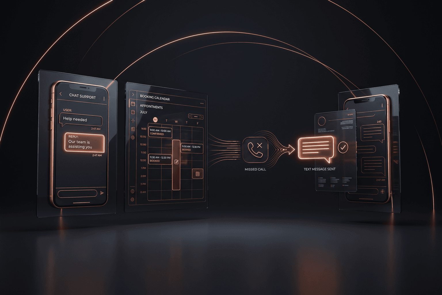 AI chatbots for Fort Wayne businesses — a conversational assistant answering customer questions, booking appointments, and qualifying leads 24/7 for Northeast Indiana companies