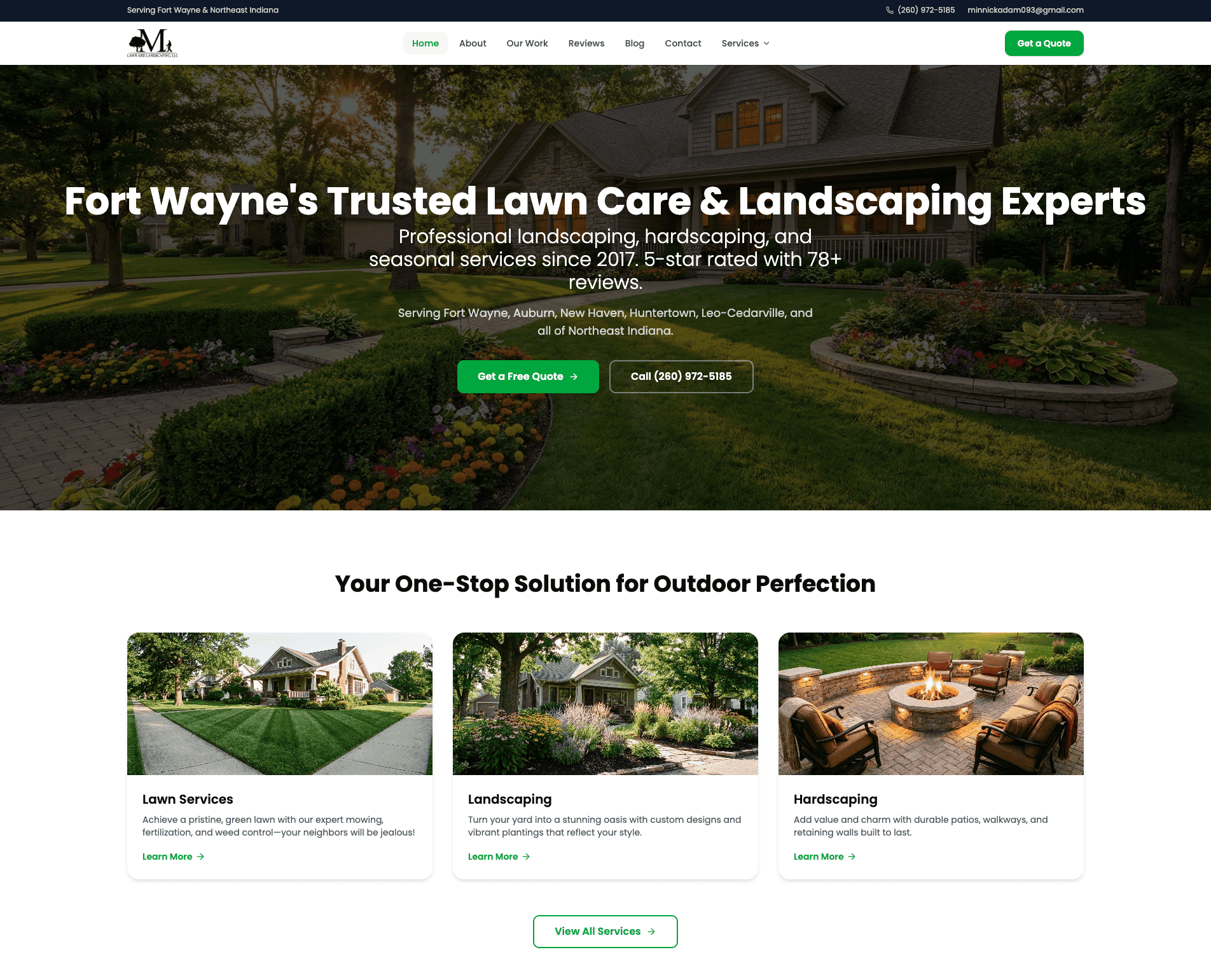 Minnick Lawn Care — screenshot 1