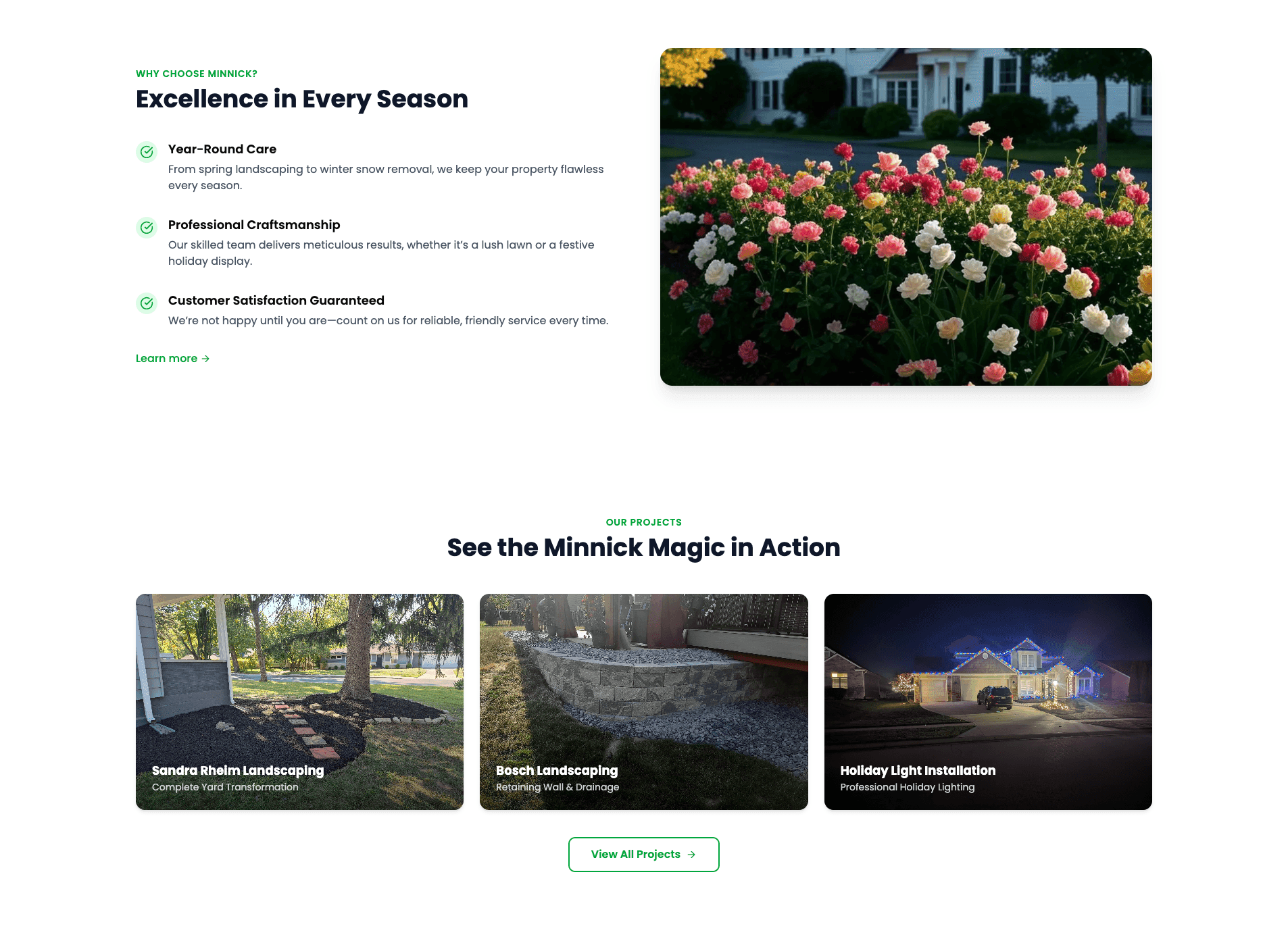 Minnick Lawn Care — screenshot 2