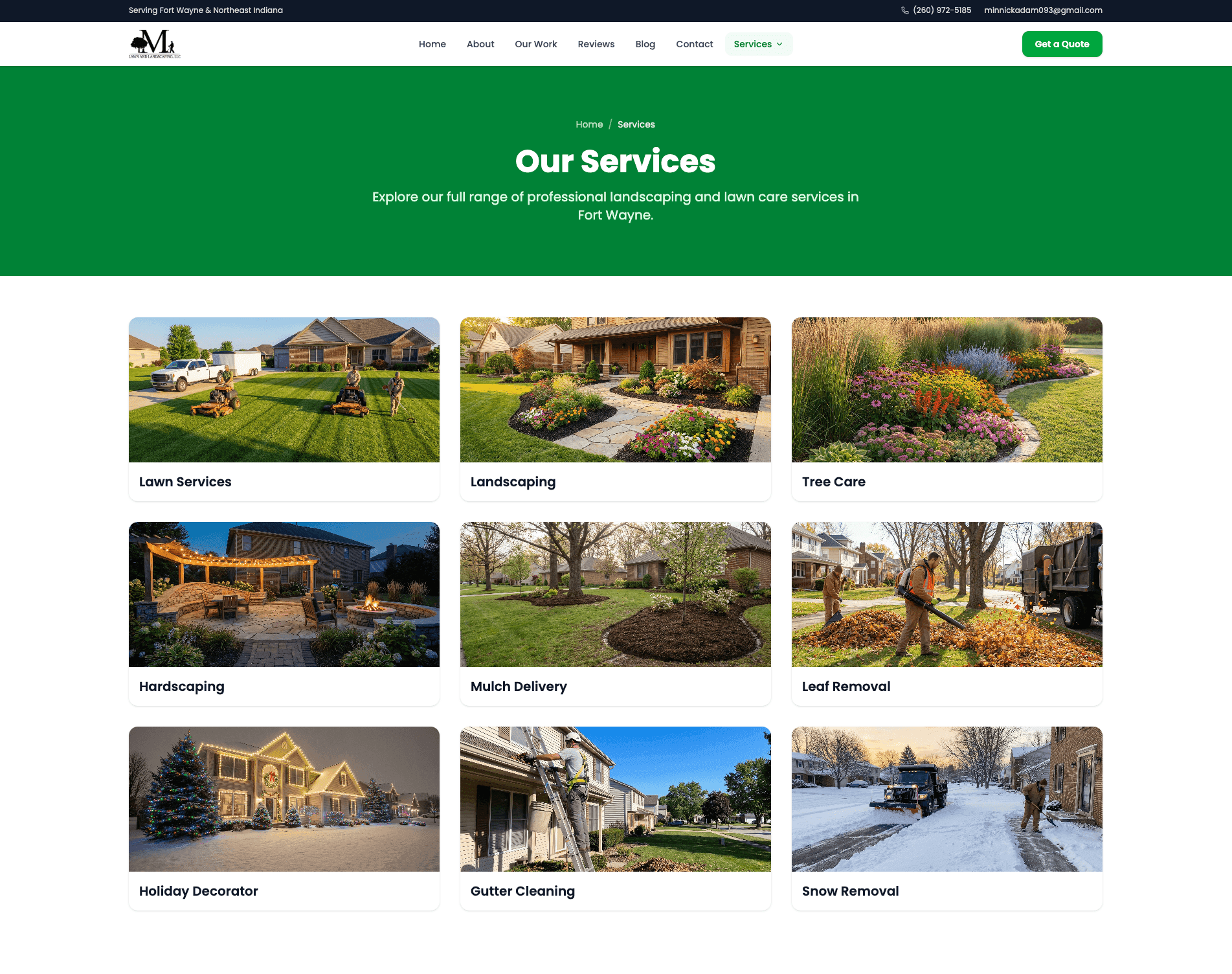 Minnick Lawn Care — screenshot 3
