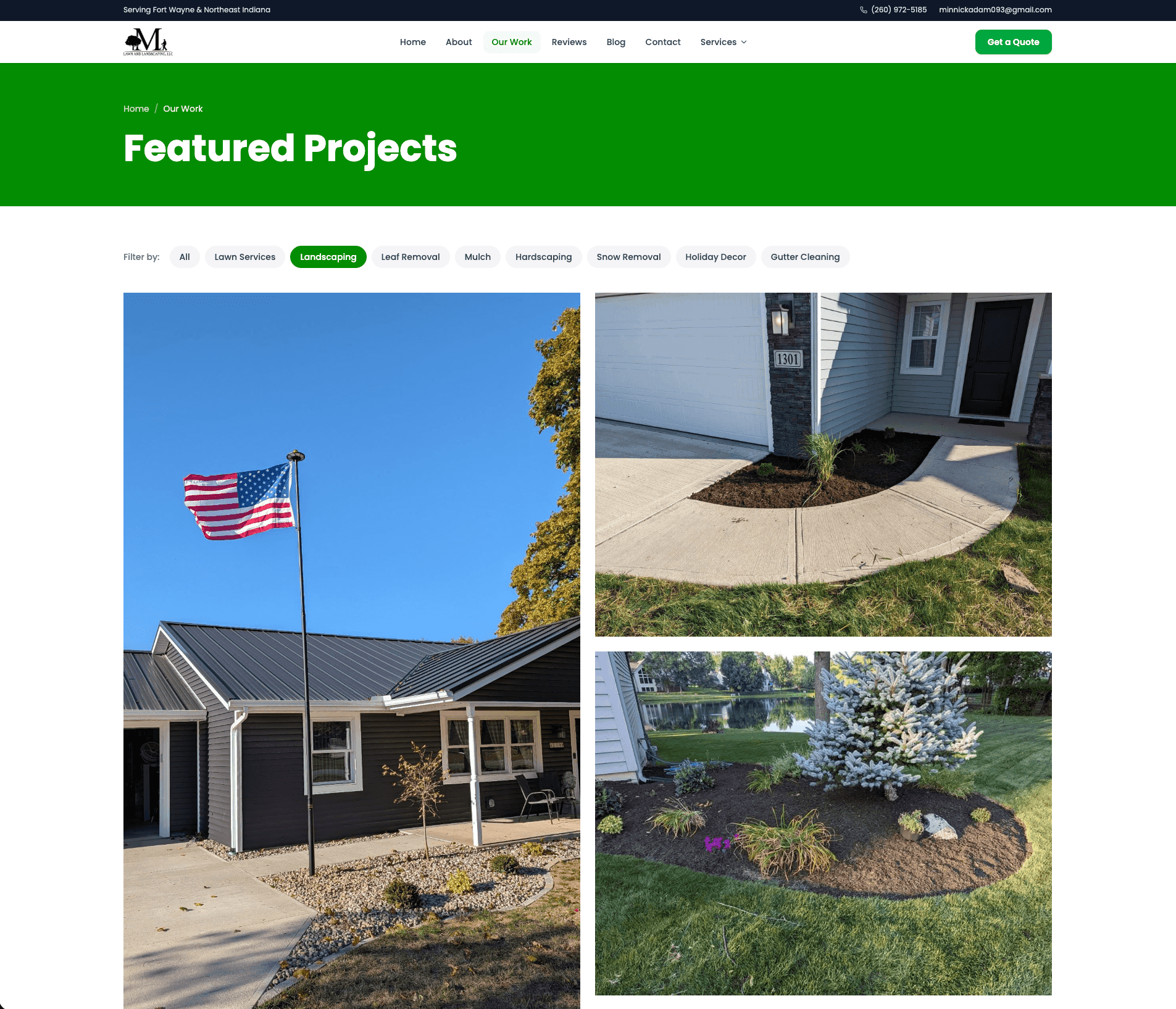 Minnick Lawn Care — screenshot 4