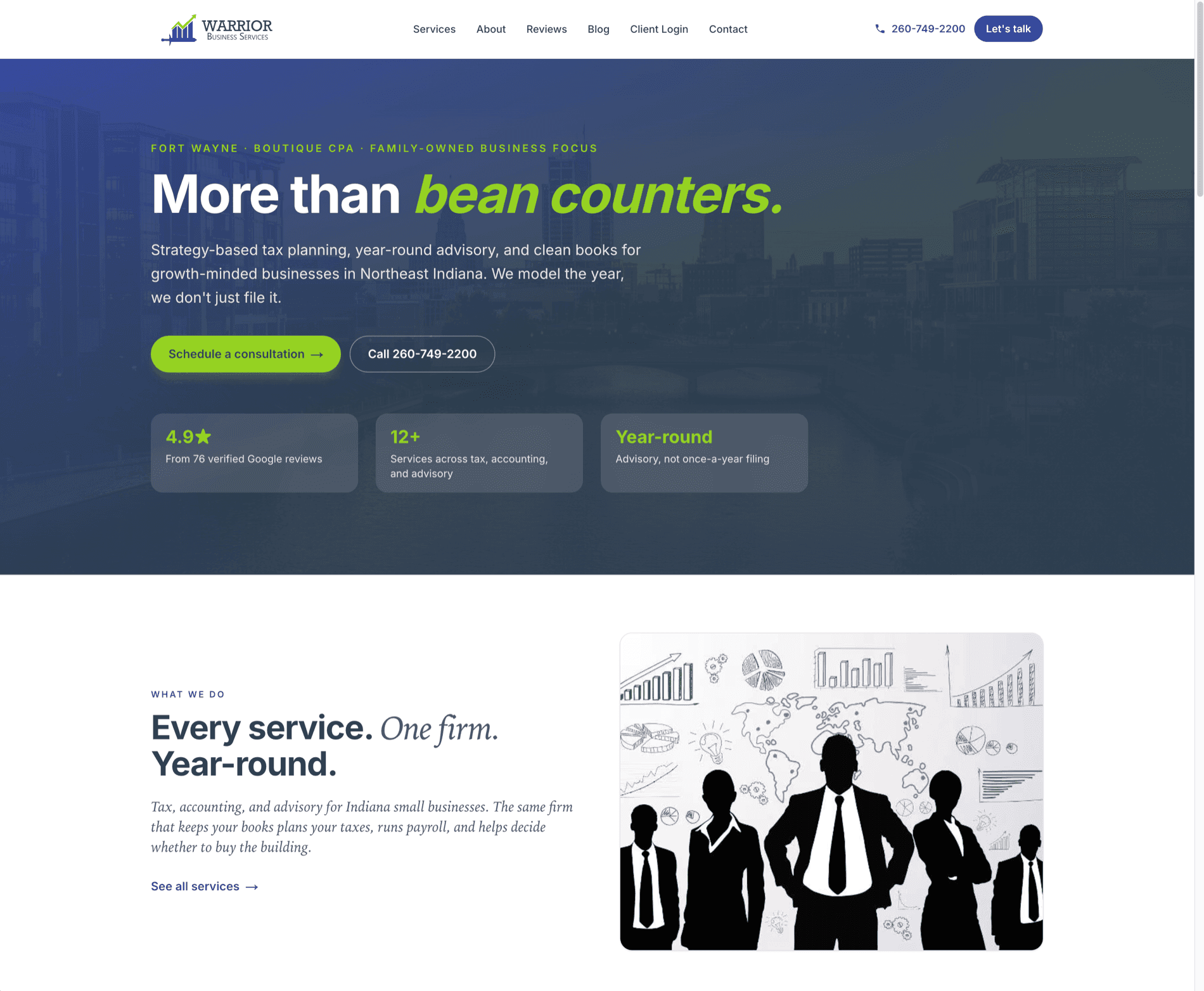 Warrior Business Services — screenshot 1