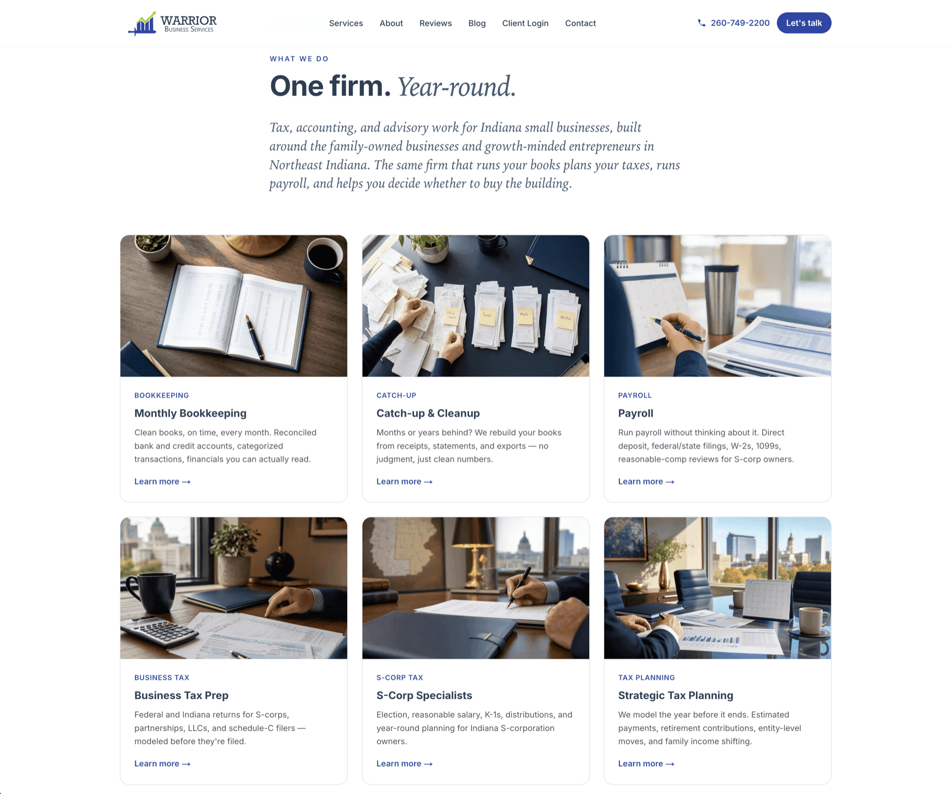 Warrior Business Services — screenshot 2