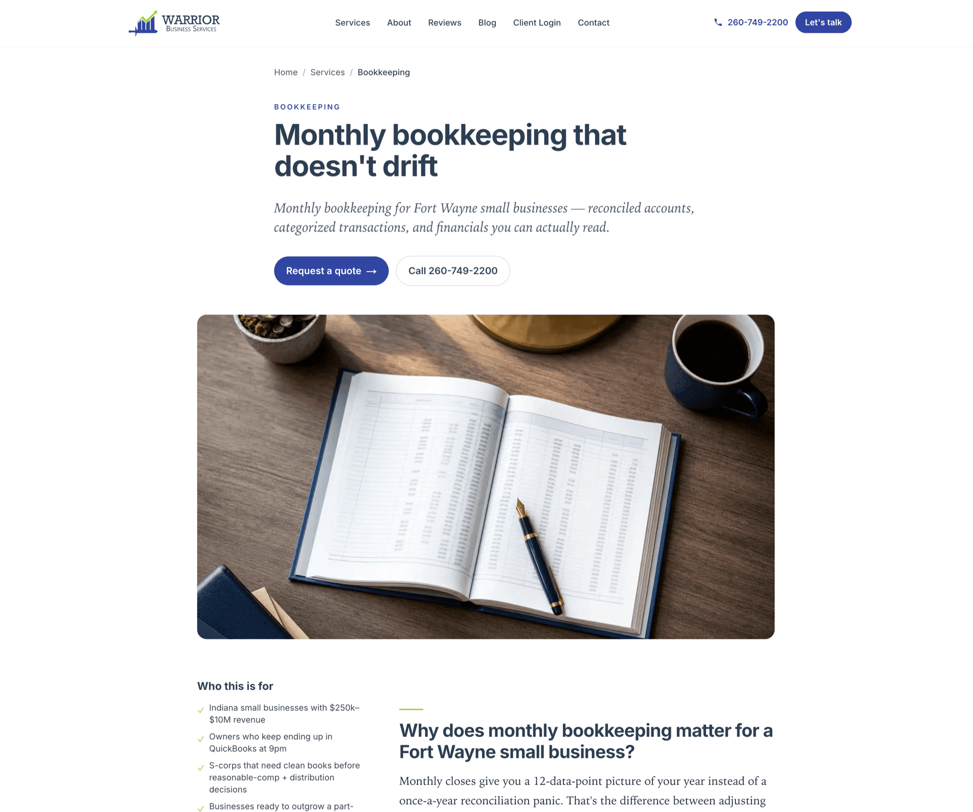 Warrior Business Services — screenshot 3
